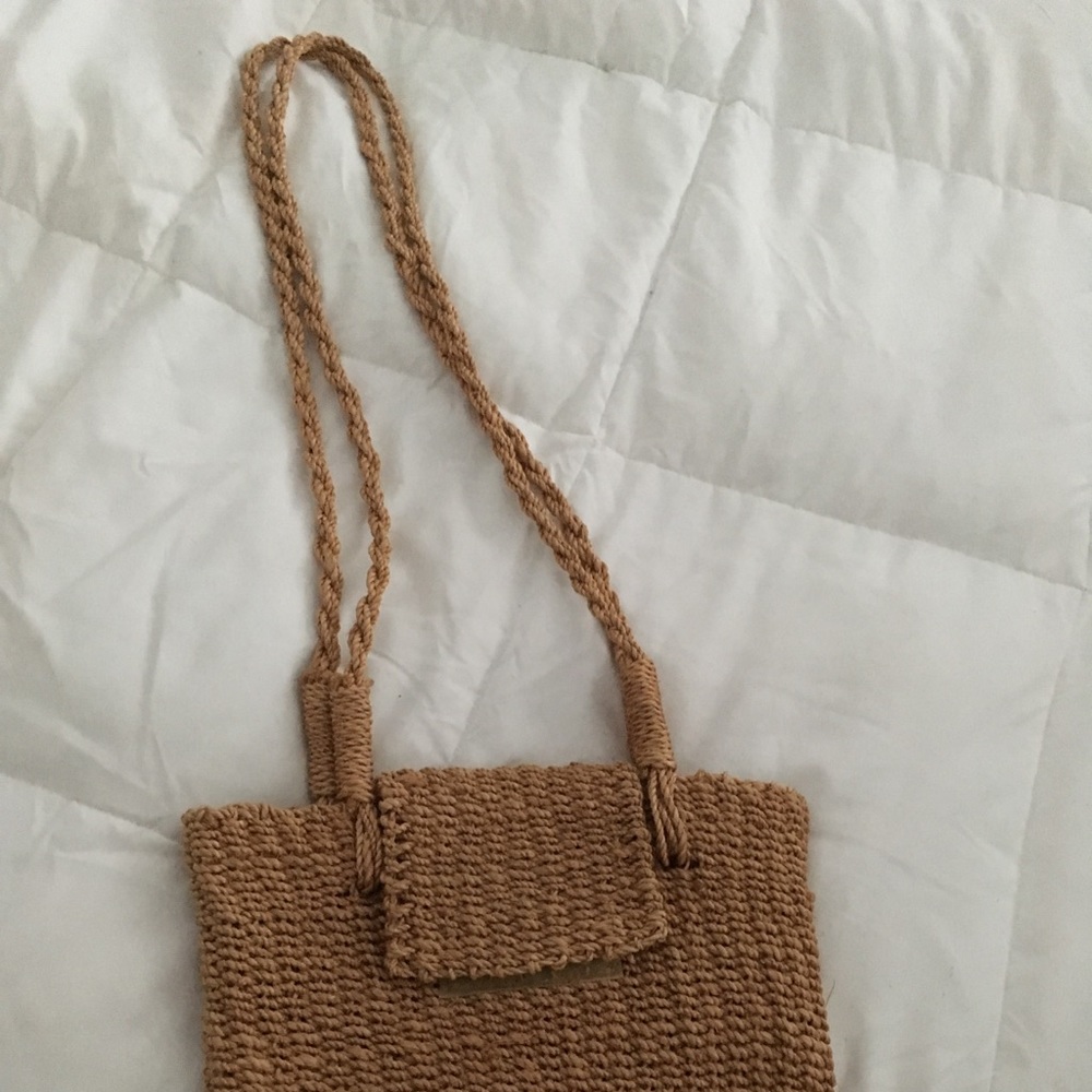 Cute woven handbag